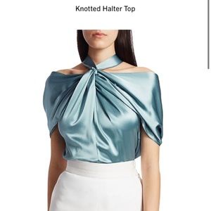 UNTTLD knotted halter top